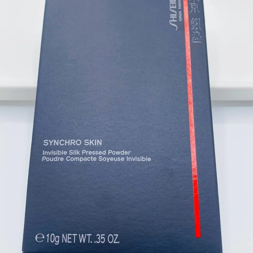 SHISEIDO Beauty-Synchro Skin Pressed Powder,Smooth Blur Matte-Full 10g-BOXED-NEW